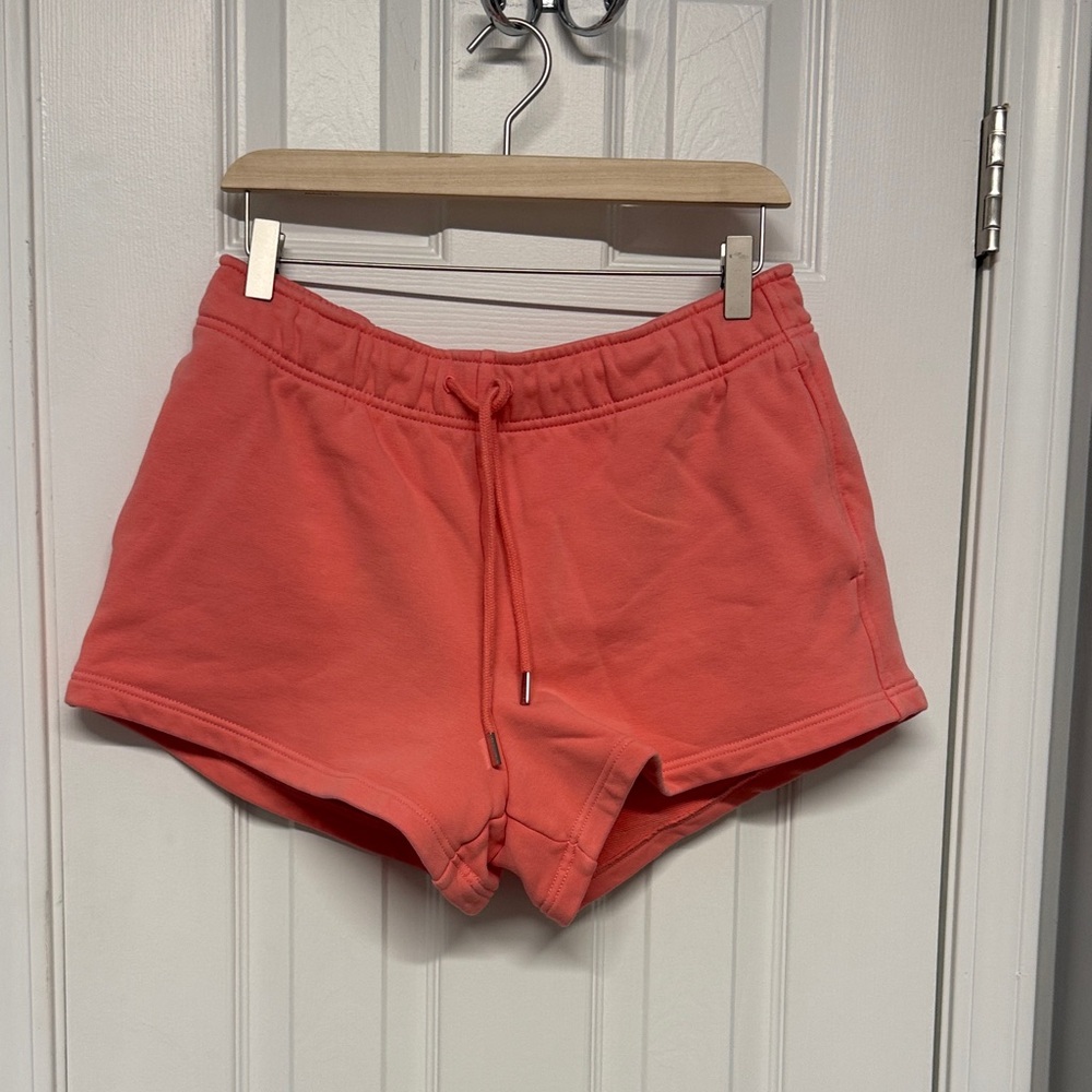 Athleta Women's Vibrant Coral Athletic Shorts